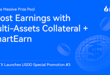 HTX launches USDD Particular Promotion #3: Multi-Asset Collateral + Enhance Your Earnings with SmartEarn and Share a Large Prize Pool