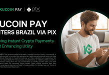 KuCoin Pay enters Brazil through Pix: Selling on the spot crypto funds and enhancing utility