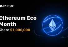 MEXC launches Ethereum Eco Month with $1 million in prizes