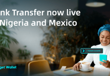 Bitget Pockets connects stablecoins to over 80 banks in Nigeria and Mexico